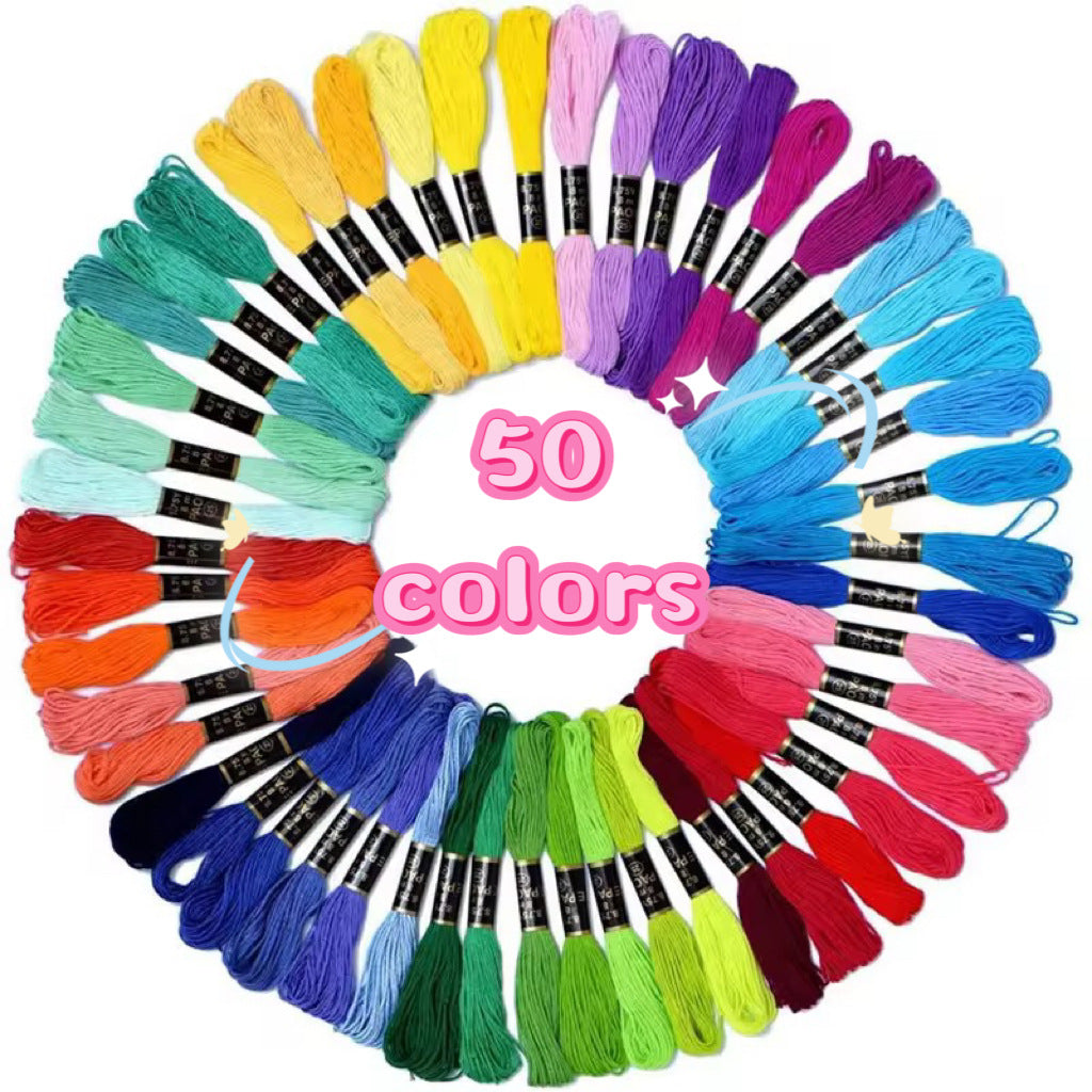 Polyester embroidery thread