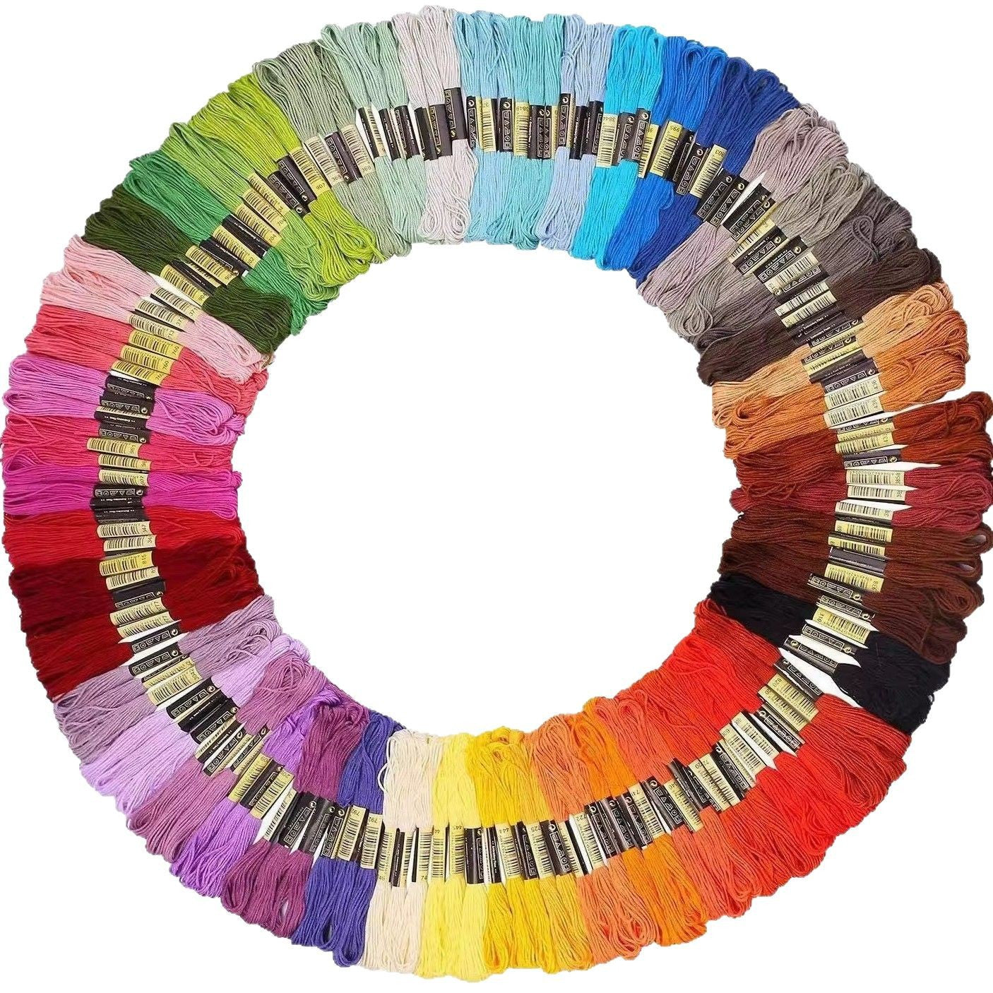 Polyester embroidery thread